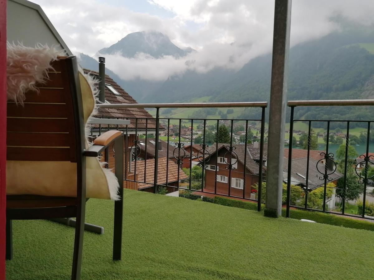 Elliotts Bed & Bar Appartement Lungern Buitenkant foto